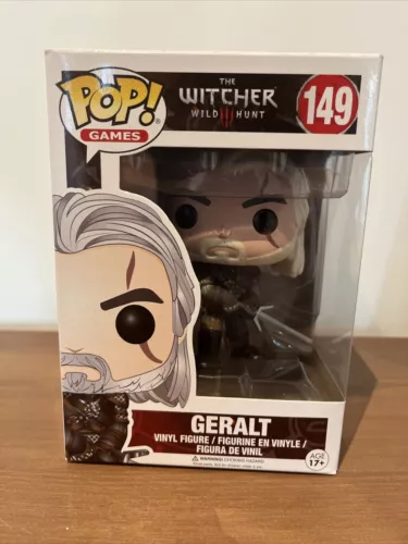 FUNKO POP!  Vinyl  - The Witcher Wild Hunt - Geralt #149 - RAW