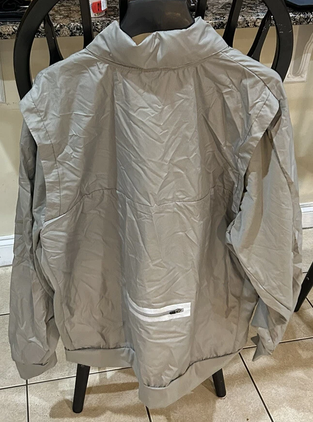 Nike Running Men's Explore Storm Fit Jacket 559551 Silver - Size 2XL - Image 4 of 4