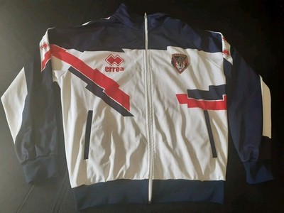 VINTAGE 1990 GENOA FOOTBALL ERREA JACKET JACKET XL. READ BELOW: