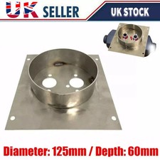 For Chinese Diesel Heater Mounting Plate Stainless Steel 60mm Turret Planar UK