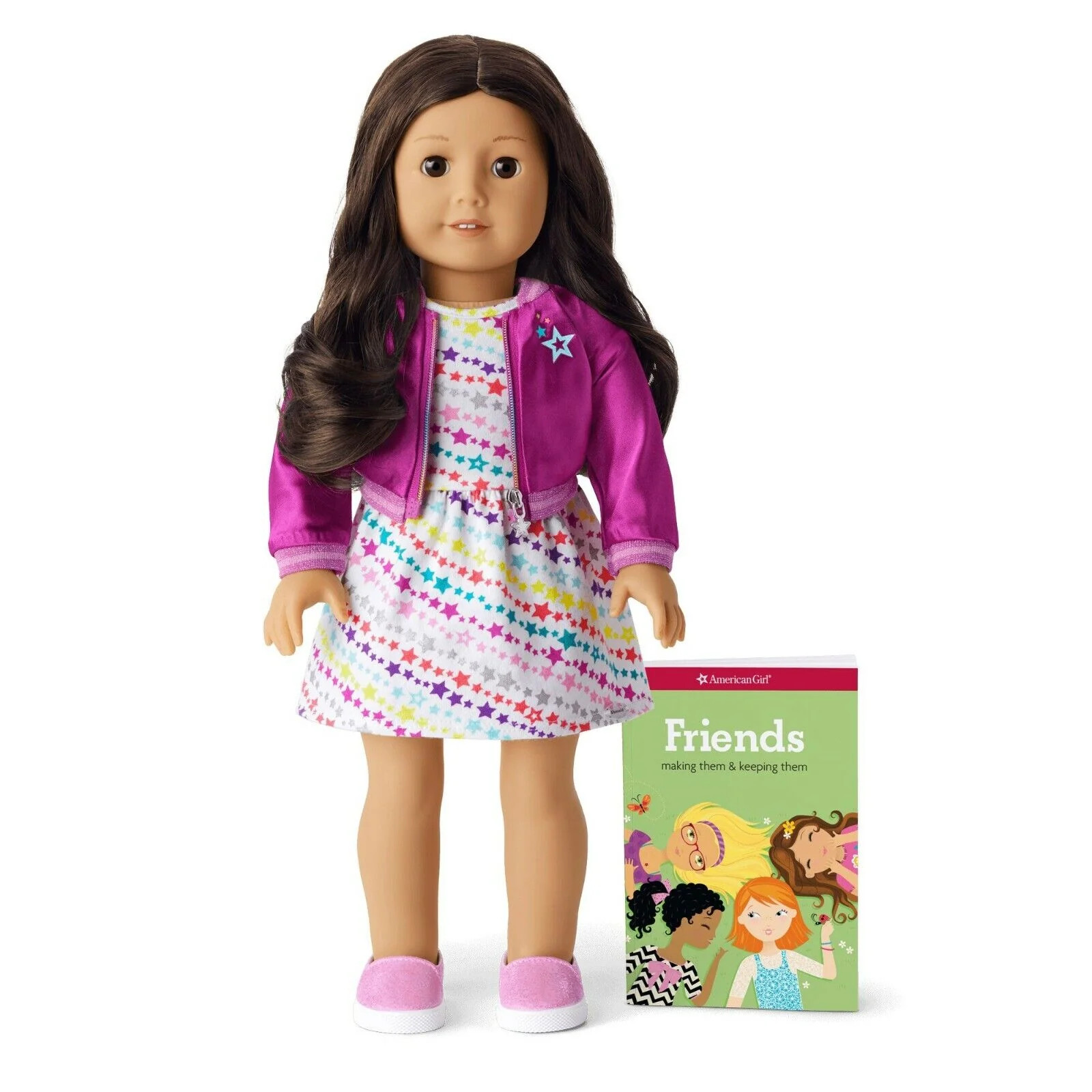 American Girl 18 Truly Me -69 Doll Lt Medium Skin Brown Hair