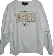 vintage 1990s Green Bay Packers Sweatshirt embroidered Crewneck NFL size XL