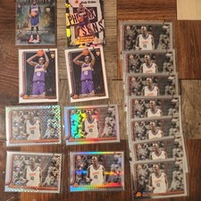 2025-26 Topps Chrome/Flagship Basketball Khaman Maluach RC LOT (15) Phoenix Suns