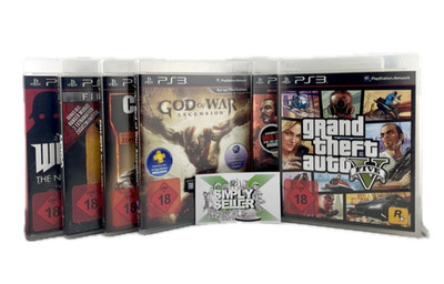    PlayStation 3 PS3 USK18 GTA 5 V 4 IV Tomb Raider Dead Space RDR BF CoD   