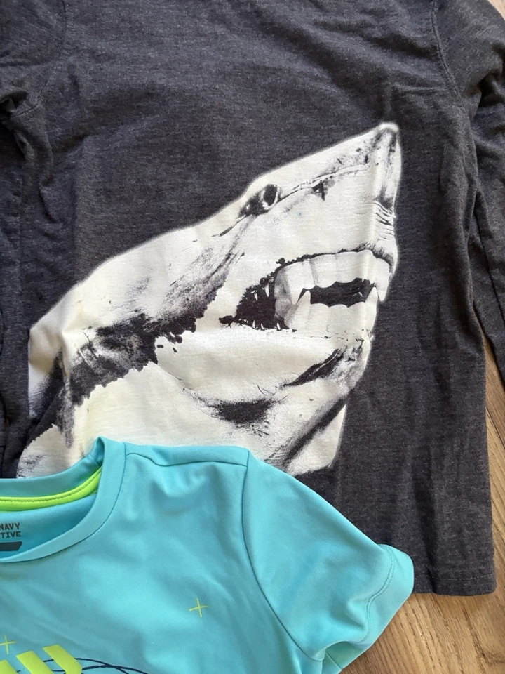 6 Pc Bundle Old Navy Gap Tek Gear Boys Sz Small 5 6 Hoodies Shirts - Image 4 of 4