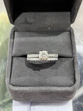 Gold 9ct 1 1/2 Ct Ring Size S