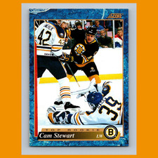Cam Stewart Rookie #588 1993-94 Score Boston Bruins Hockey Card NHL