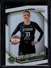 2025 Panini WNBA Prizm #82 Katie Lou Samuelson Silver Prizm