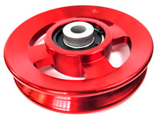 Gym Machines Home Fitness Aluminum Pulley Universal Workout Bearing Pulley - RED