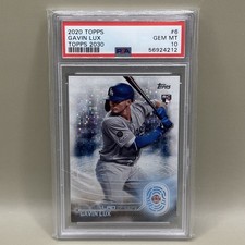 2020 Gavin Lux Rookie Topps 2030 #6 Los Angeles Dodgers PSA 10