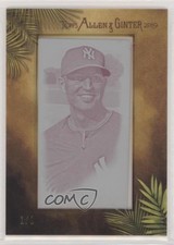 2019 Topps Allen & Ginter Framed Printing Plate Mini Magenta 1/1 JA Happ e6p