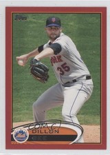 2012 Topps Target Red Border Dillon Gee #346 2i7