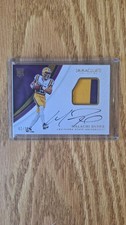 2017 Immaculate Collegiate Malachi Dupre RC On Card Auto 2 COLOR PATCH /99