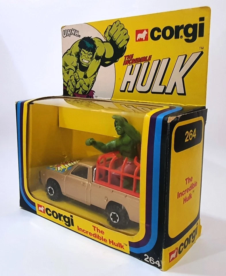 Original Corgi #264 The Incredible Hulk 1978 Made In Britain Boxed Complete - Image 3 of 4