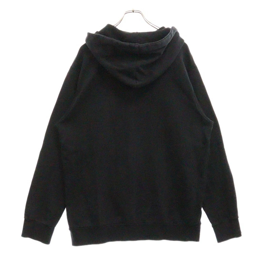 Palm Angels Smiley Felpa con Cappuccio Stampa Pullover Anteriore PMBB003S18348020 Nero Usato
