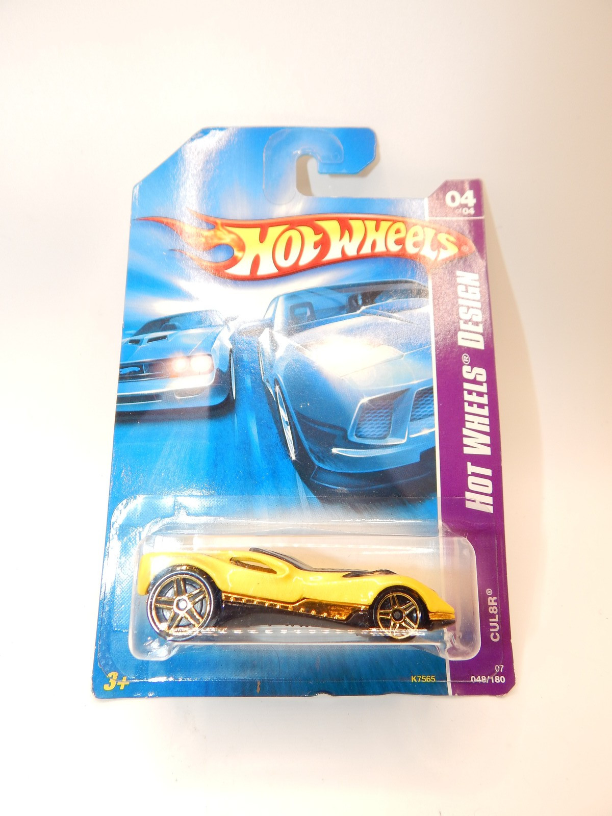 2007 Hot Wheels CUL8R Hot Wheels Design 048/180