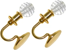 2 PCS Dollhouse Crystal Wall Lamp Model Mini Lamp Models Wall Miniature Sconces 