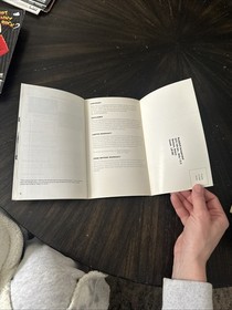 Sega CD Manual Only Space Ace W/Reg Card 