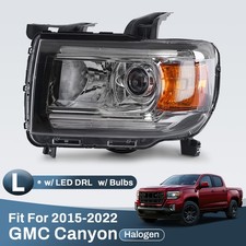 For 2015-2022 GMC Canyon LED DRL Projector Headlight Headlamp Left Driver Side