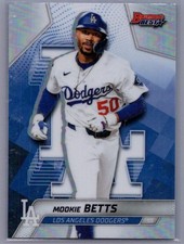 2025 Bowman's Best Mookie Betts Refractor Dodgers
