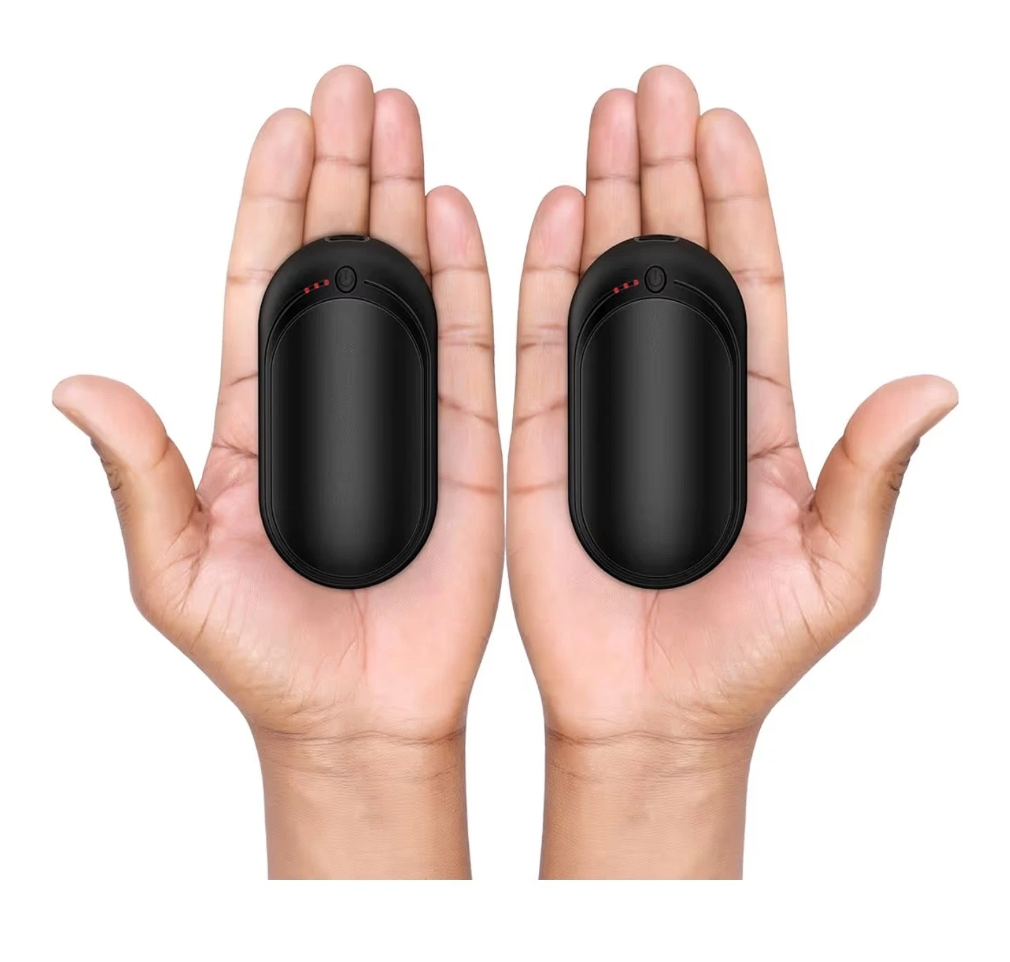 Reusable Handwarmer for Camping, Hunting, Golf, Gifts for Women Men Kids (Black)
