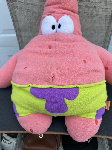 Vintage 2000’s SpongeBob Schwammkopf Patrick Star Large Plush Nickelodeon - Bild 5 von 9