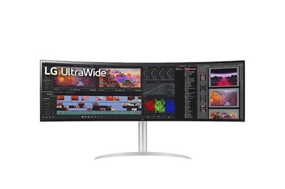 LG Electronics 49WQ95X-W.AEU UltraWide IPS Monitor 49 Inches  QHD Wide 1440p