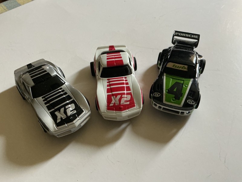 Vintage Tyco Hong Kong H O Slot Cars - #4 Porsche - #67 X2 - #29 X2 - (3)