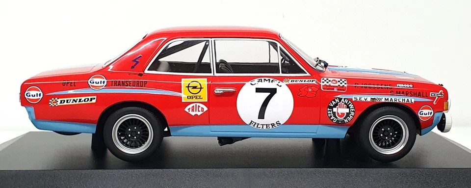 Minichamps 1/18 Scale 155 724607 - Opel Commodore A #7 24H Spa 1972 — 第 3/4 张图片