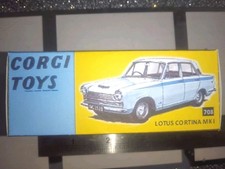 Corgi  708 Lotus Cortina - Copy / Replica Box