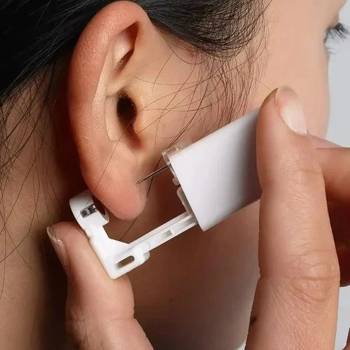 Disposable Ear Piercing Gun Kit White Plastic Piercing Tool for Ears Men Women image 6