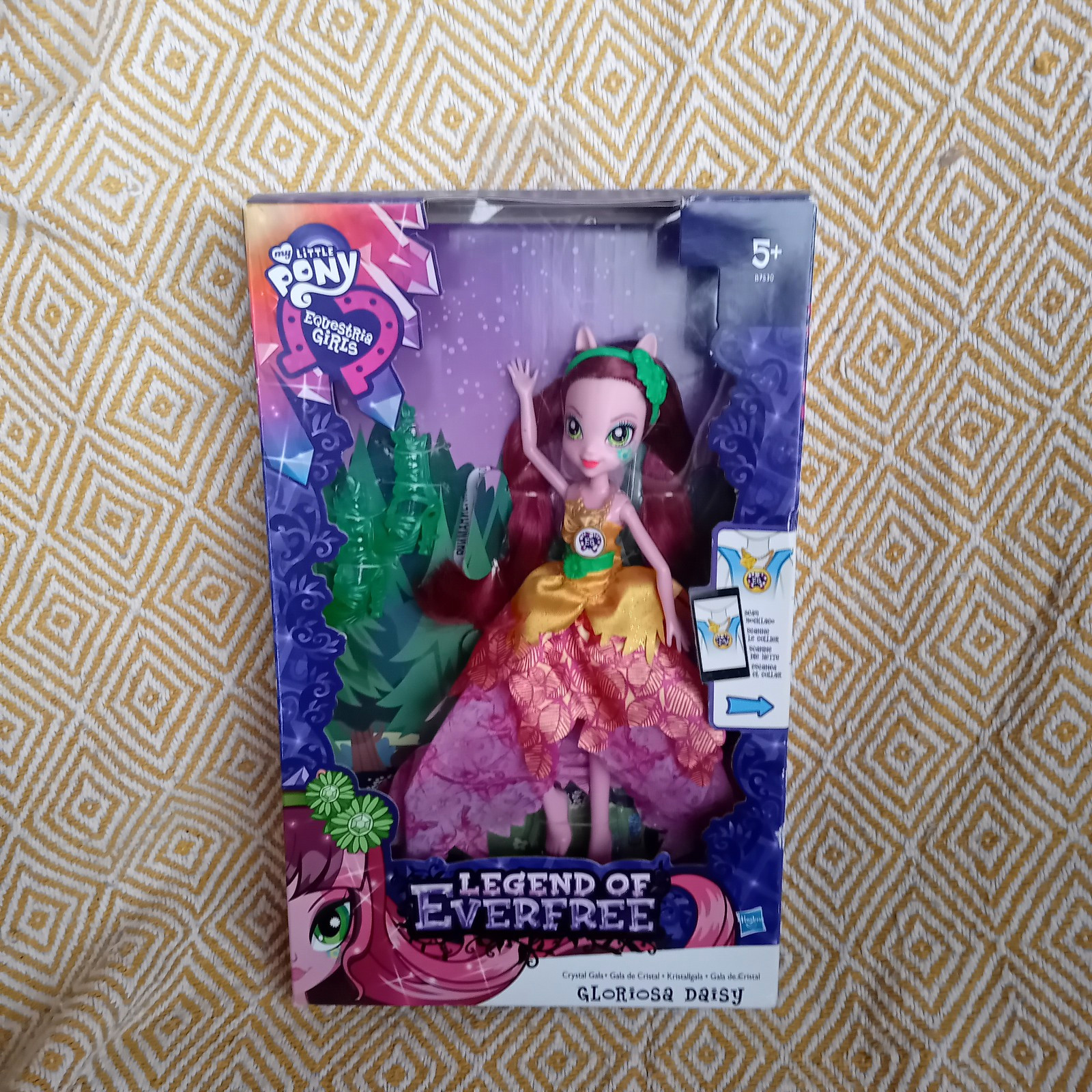 Hasbro My Little Pony Legend Of Everfree Cystal Gala Gloriosa Daisy - NIB - box