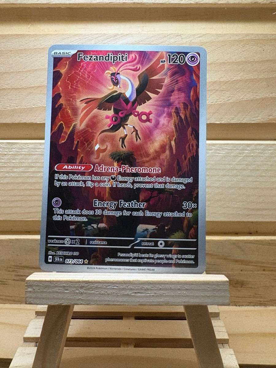 Fezandipiti #073/064 Pokemon TCG Sv: Shrouded Fable IR Holo NM
