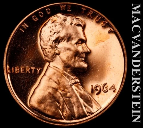 1964 Lincoln Memorial Cent — photo from another recent sale