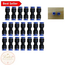 Effortless 1/4 Inch Quick Connector Set - 20 Pneumatic Fittings for Easy Setup