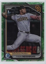 2024 Bowman Draft Chrome Lunar Glow Refractor Tyson Neighbors #BDC-51 1f8v