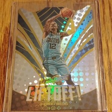 Panini Revolution Ja Morant #4 Liftoff! Die-Cut Memphis Grizzlies Basketball