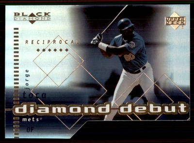 1999 Upper Deck Black Diamond Reciprocal #93 Jorge Toca New York Mets