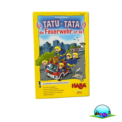 Tatü-Tata-Die Feuerwehr ist da Mitbringspiel Haba - Vollständig