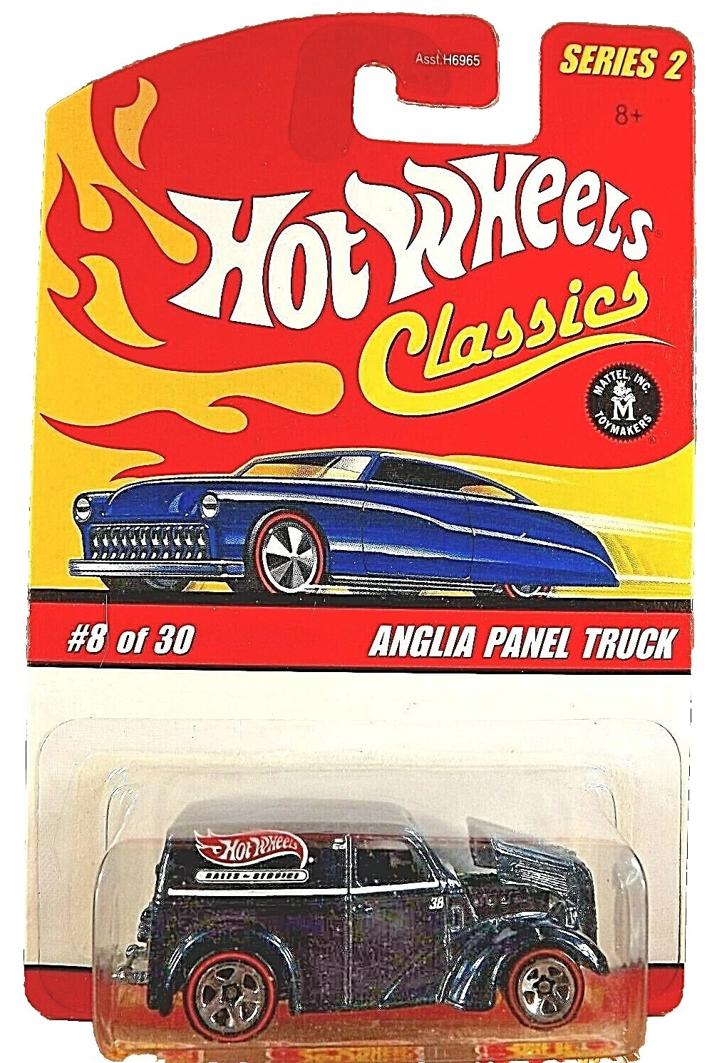 Camión de reparto Hot Wheels Classics vehículos diecast y de juguete