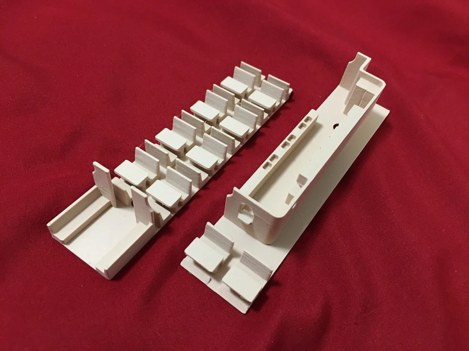 Passenger Car Interior KIT for Athearn 72ft Heavy-Weight (Standard Steel) Dining - Image 3 of 4