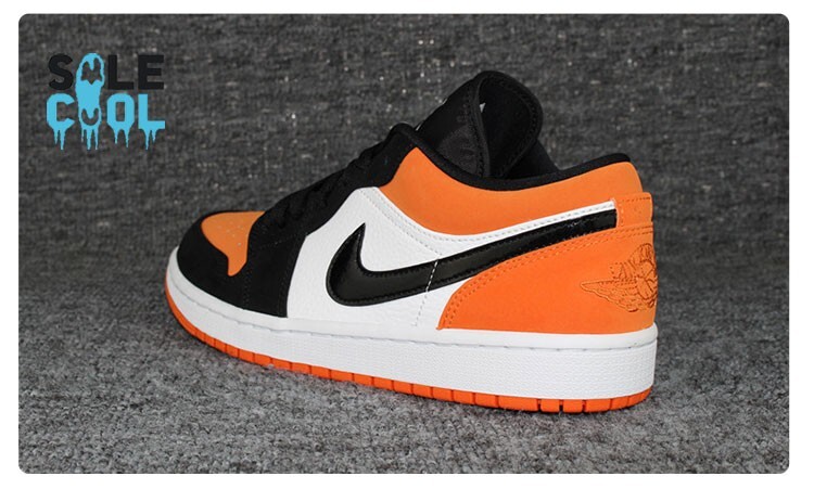 Nike Air Jordan 1 Low Shattered Backboard Orange Men's Shoes