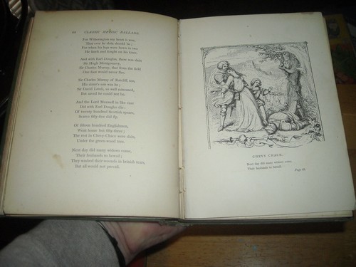 Rare Heroic Ballads Illustrated 1887 by the editor of quite hours hardcover - Picture 12 of 12