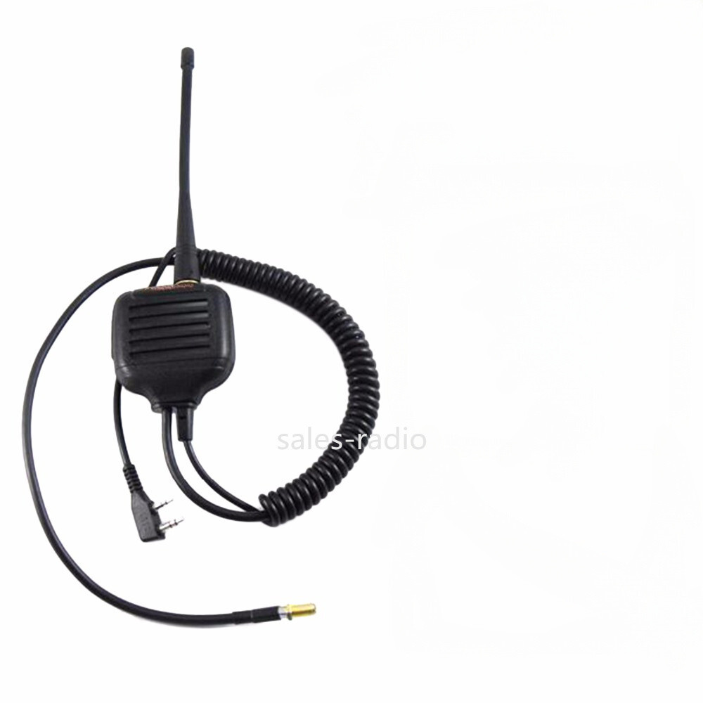 Speaker Microphone With SMA-Female Antenna For Baofeng UV-5R UV-82