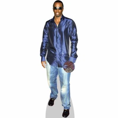 CELEBRITY CUTOUTS Sean John Combs (P Diddy) Mini Size Cutout