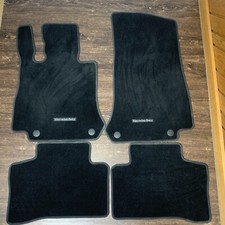 OEM Mercedes-Benz GLC Black Velour (set of 4) Floor Mats 