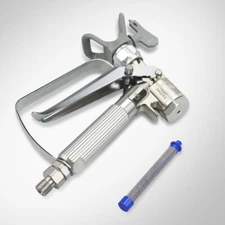 5000PSI Airless Spraying Gun XTR5 Round Handle W/ Tip Nozzle Spray Gun Seat