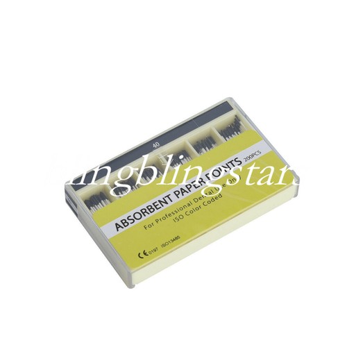 200 Pcs Dental Absorbent Paper Points Endodontic Gutta Percha Sterile #15-#40 - Picture 6 of 44