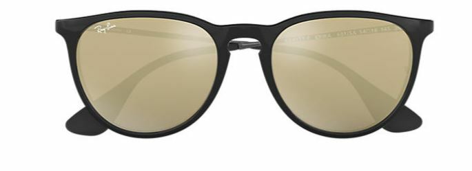 レイバン　サングラス　Ray Ban RB4171 ERIKA 601/5A Ray Ban RB 4171 Erika Sunglasses 601/5A Black Frame / Gold