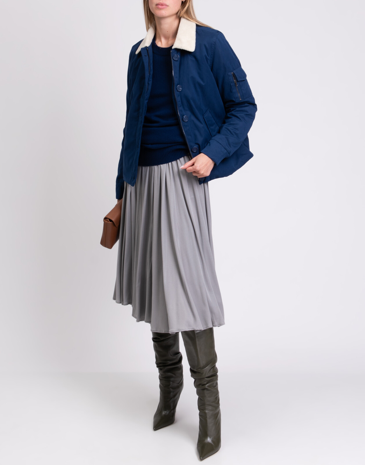 ALTRA RRP€245 8 Giacca Taglia M Imbottita Collo Sherpa